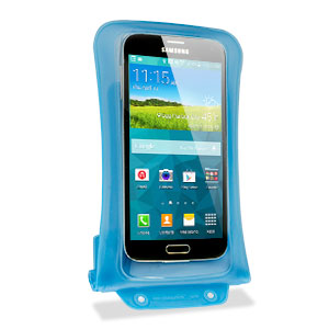 DiCAPac Universal Waterproof Case for Smartphones up to 5. inch - Blue